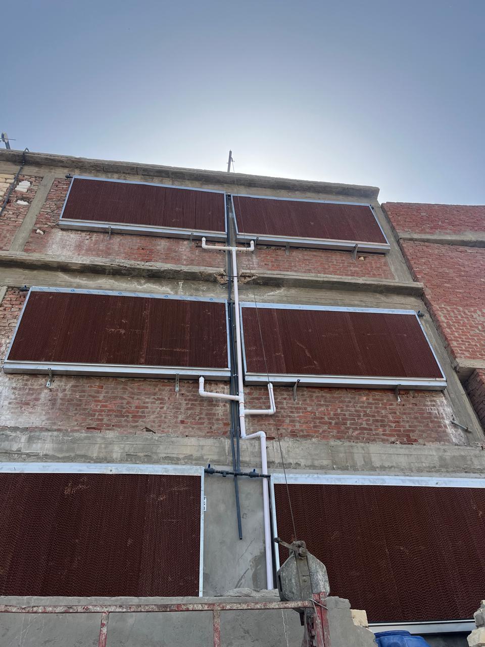 خلايا تبريد ورقية واستنليس ومجلفن وكروم